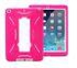 Apple iPad Air 2 Heavy Duty Beetle Defense Series Full-body Rugged Protective Case Cover - Pink