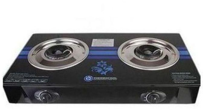 Haier Thermocool 2 Burner Table Top Gas Cooker (Glass Top)