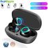 RichRipple Y50 Wireless Bluetooth Earphone TWS Stereo Earbuds In-Ear Touch Control 450mAh with Mic Earphone for iOS Android