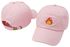 Women's Baseball Cap Fire Pattern Embroidery Casual Style Hat