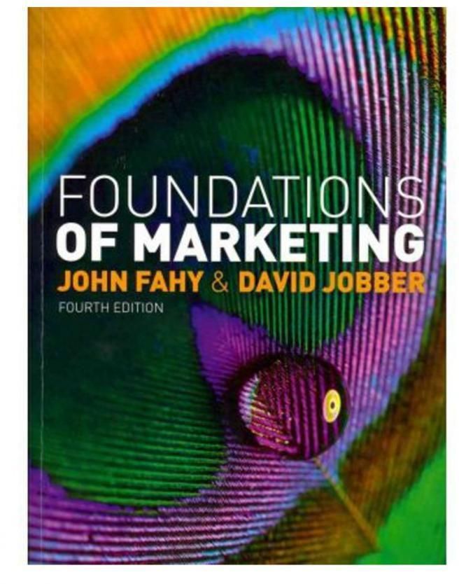 Foundations Of Marketing