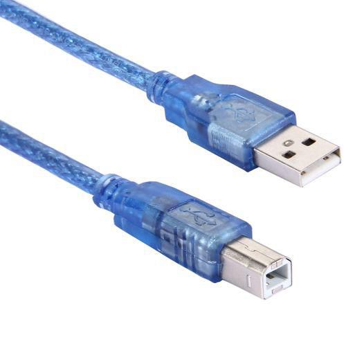 Easy to Carry. Blue ,Light and Beautiful Normal USB 2.0 Printer Extension AM to BM Cable Length: 1.8m 