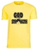 Mavazi Afrique God Is My Strength T-shirt - Yellow