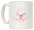 Printed Ceramic Coffee Mug White
