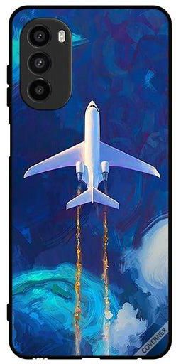 Protective Case Cover For Motorola Moto G82 Airplane Art