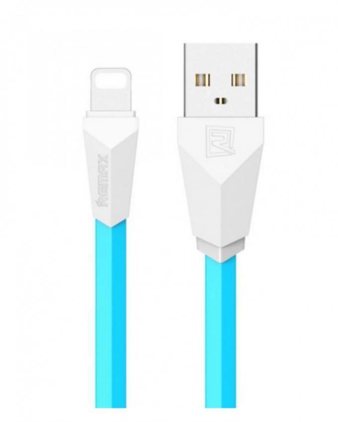 Remax RC-030i USB Charging & Data Sync Lightning Cable For Apple - Blue