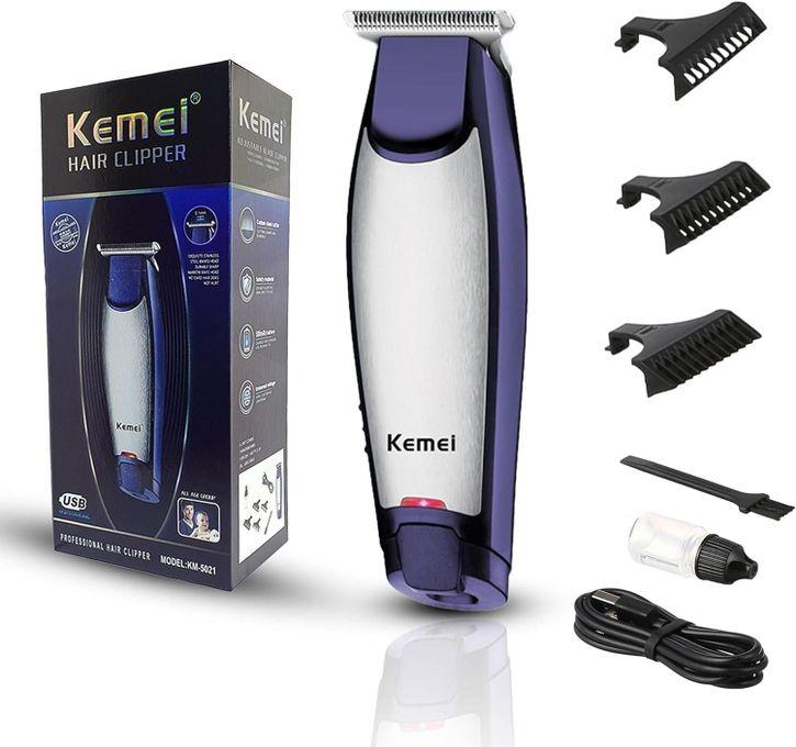 Kemei Km-5021 3 In 1 Rechargeable Trimmer & Clipper for man