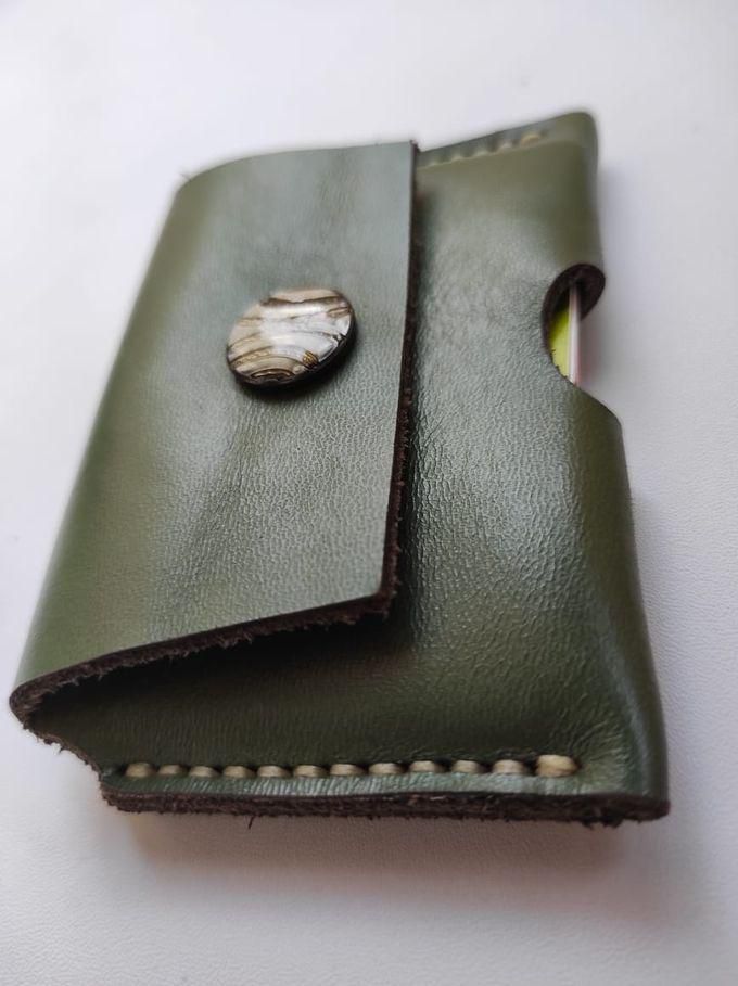 Hand Made Leather Card Holder Wallet For Men