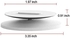 حامل ايكو شو لايكو شو 5 وايكو شو 8، حامل مغناطيسي عالمي قابل للتعديل مع قاعدة الومنيوم مضادة للانزلاق، دوران 360 درجة، وظيفة الامالة (ابيض)