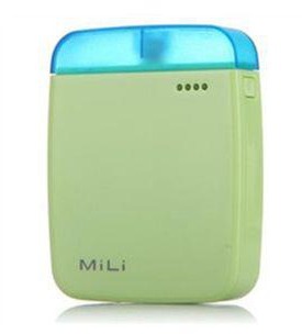 Mili Power Angel 2 - 2200mAh Power Bank for iPhone 5 - Green