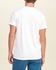 Hollister White Cotton Round Neck T-Shirt For Men