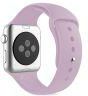 Covery Soft Silicone Fitness Replacement Sport Band for Apple Watch 42mm - Lavender