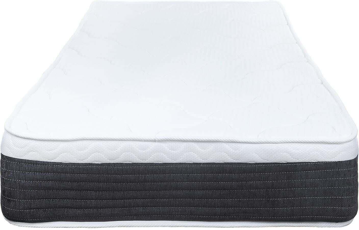Get Family Bed Genowa Single Zippers Mattress, 120×195×25cm - White with best offers | Raneen.com