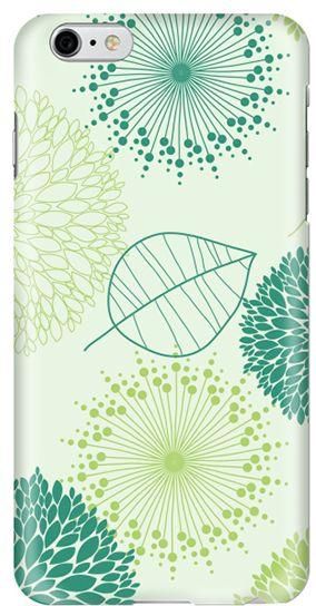 Stylizedd  Apple iPhone 6 Plus Premium Slim Snap case cover Gloss Finish - Single Leaf  I6P-S-132