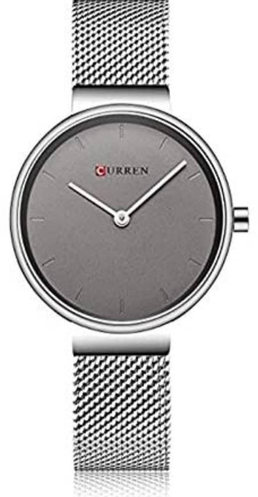 Women Stainless Steel Curren Watch Silver 9016