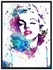Spoil Your Wall Marilyn Monroe Pop Art Wall Poster With Frame White/Blue/Pink 40x55cm