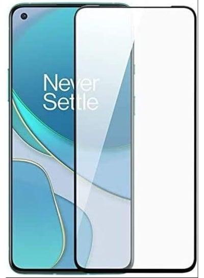 onePlus 8T Screen Protector Edge to Edge 3D Tempered Glass black
