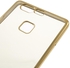 Huawei P9 - Electroplating Edges Clear TPU Skin Case – Gold Edge