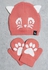 X Minicats Beanie + Gloves Set