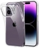 Apple iPhone 14 Pro Case Clear Soft Flexible TPU Anti-Shock Slim Transparent Back Cover 6.1 Inch Clear