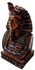 Head Face Pharaoh Figurine Statue Ancient Handmade 3D Sculpture 4 Egypt Pharaohs Souvenir Mythology Miniature Decor