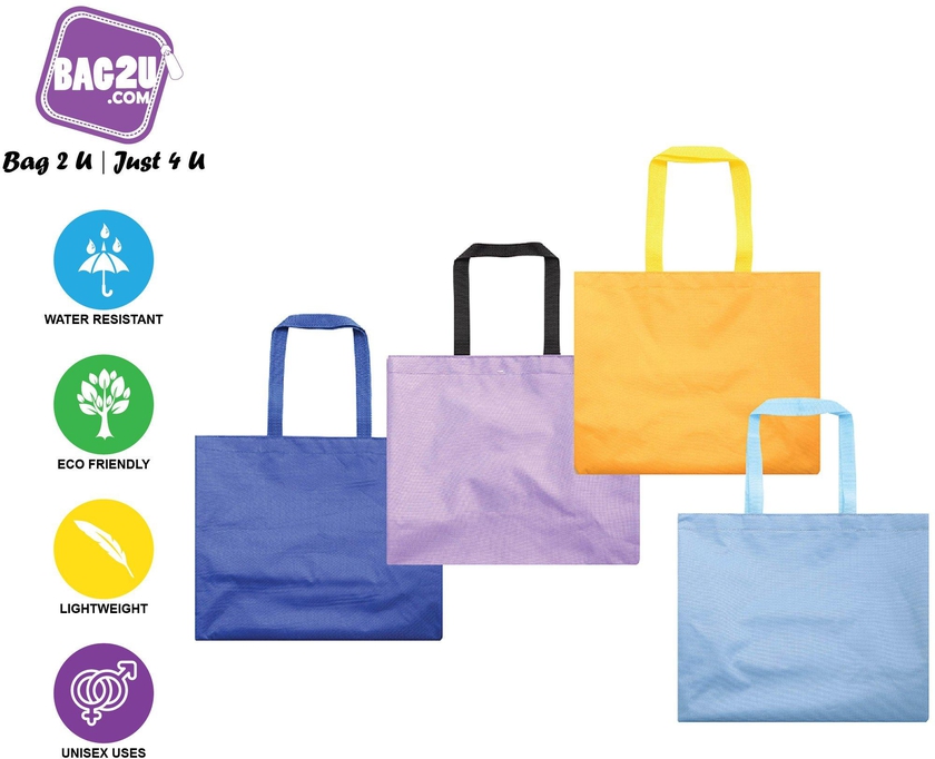 Bag2u-dot-com-sdn-bhd Tote Bag - SB 502 (4 Colors)