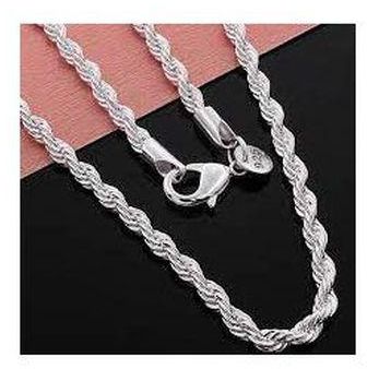 Silver Pure Silver 925 Necklace