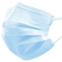 Disposable 3 Layers Face Mask - 50 Pcs - Blue