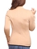 Lady Fashion Long Sleeve Blazer - Nude Pink