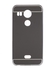 Generic Slide-in Metal Frame Plastic Cover Case - For LG Nexus 5X - Black