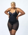 Unrevealed Mesh Open Bust Mid Thigh Shaping Bodysuit