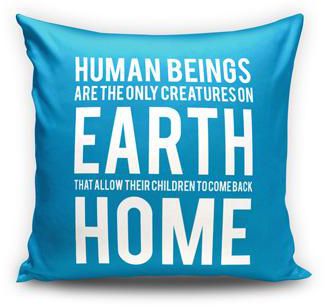 Human Quote Cushion