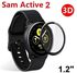 Flexible adhesive with black frame to protect screen for Samsung Galaxy Watch Active 2, 40 mm