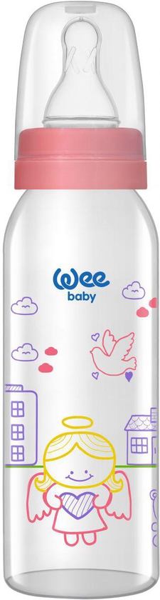 Wee Baby Glass Feeding Bottle, 250cc - 876