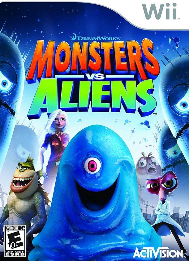 Activision Monsters Vs. Aliens - Nintendo Wii (pal)