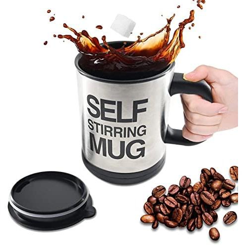 Self Stirring Mug For Tea And Coffee