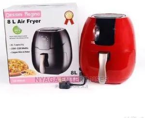 Dessini 8ltires Regina Healthy AirFryer The hollow basket is not stained and easy to clean thus hygienic for cooking 360° high-speed hot air circulation. Safe and non-toxic Good h
