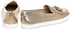 Michael Kors 40T6CAFR1M Callahan Moc Shoes for Women - 9 US/39 EU, Pale Gold