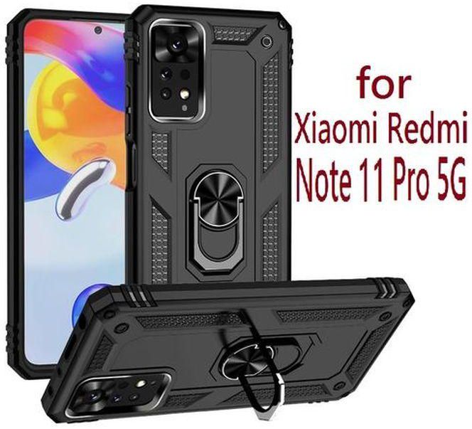 Xiaomi Redmi Note 11 Pro 5G - ShockProof Case (Pouch) With Magnetic Ring Holder/Stand