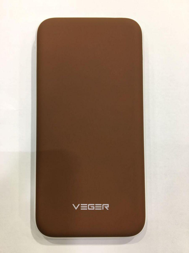 Veger 25000mAh 2 USB OUTPUT Power Bank for Smart Phones - V11-Brown color