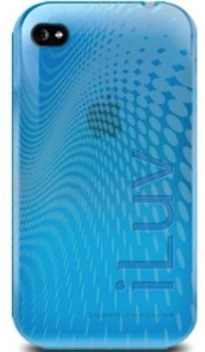 iLuv Wave TPU Case for iPhone 4 - Blue