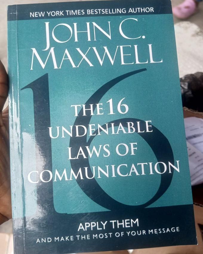 The 16 Undeniable Law Of Communication