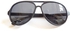 نظاره شمسية نمط عين الضفدع لون اسود عدسات سوداء رقم الصنف 600 - 1