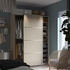 PAX / MEHAMN Wardrobe combination, double sided beige, 150x66x201 cm - IKEA
