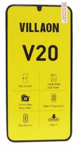VILLAON V20, 6.3", 2GB RAM, 32GB (Fingerprint + Type C), 3000mAh - Black