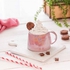 Tip of the Day Mug . Coffee Mug . Tea Mug . Porcelain Mug . Pink Pearl .Coffee. Pearl
