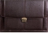 Leather Shop Genuine Leather Business Men Briefcase - Brown
