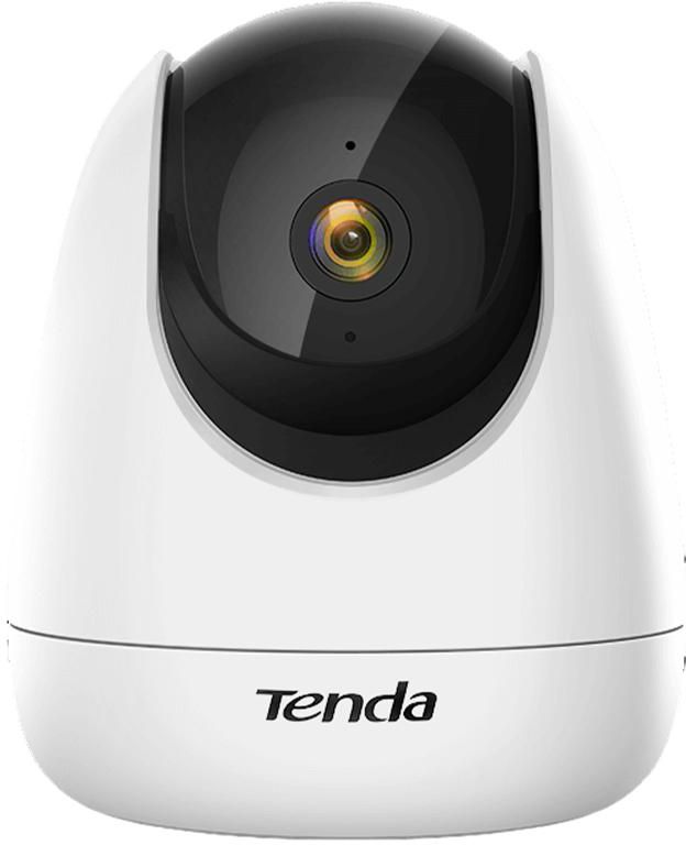 كاميرا Tenda مراقبة داخلية، 1080 بكسل لاسلكية منزلية بزاوية 360 درجة، رؤية ليلية، صوت ثنائي الاتجاه، كشف الإنسان والحركة، صفارة إنذار مدمجة، تتبع ذكي، تخزين SD وسحابي (CP3)، أبيض