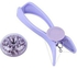Manual Face And Body Hair Threading And Removal Systemupper Lip Hair Remover Threading Tweezers For Women Girls At Home Parlour(Purple/Plastic)