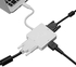eWINNER Mini Displayport to HDMI/DVI/DP or to HDMI/DVI/VGA 3-in-1 Converter cable compatible with Apple macbook (VGA HDMI DVI)